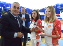 Bakıda idman gimnastikası və akrobatika gimnastikası üzrə Birgə Azərbaycan Birinciliyi start götürüb. Azərbaycan, 3 dekabr 2015